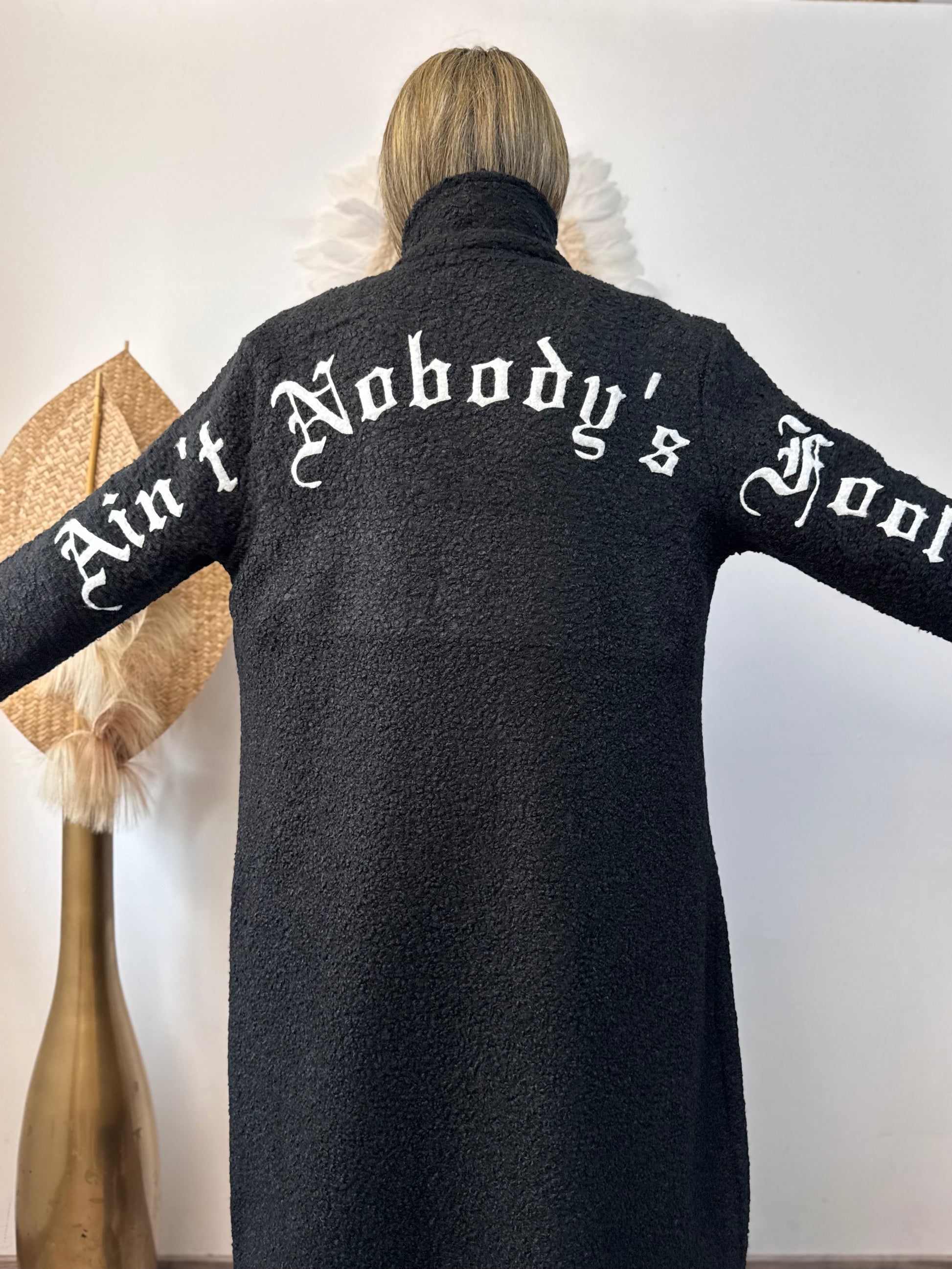 Manteau long noir