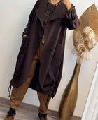 Manteau Authur marron