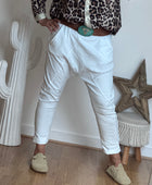 Pantalon saroual blanc OK !