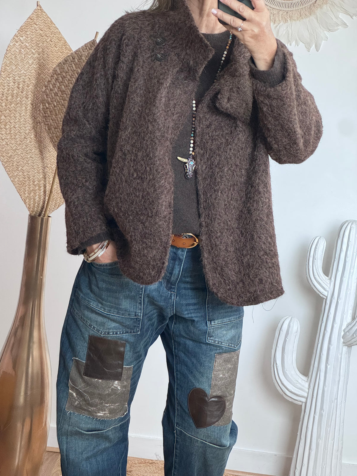 Veste Soline marron