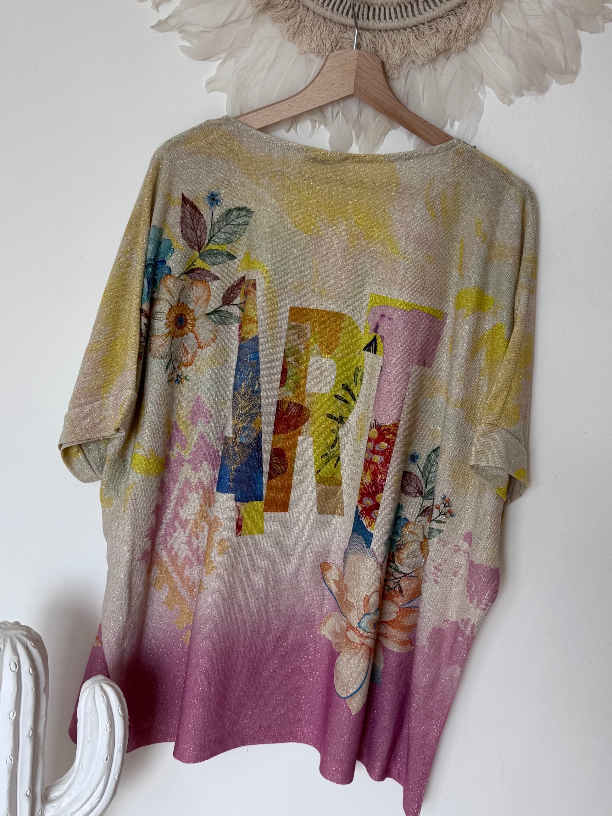 Haut oversize Art