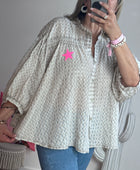 Chemise iconic beige