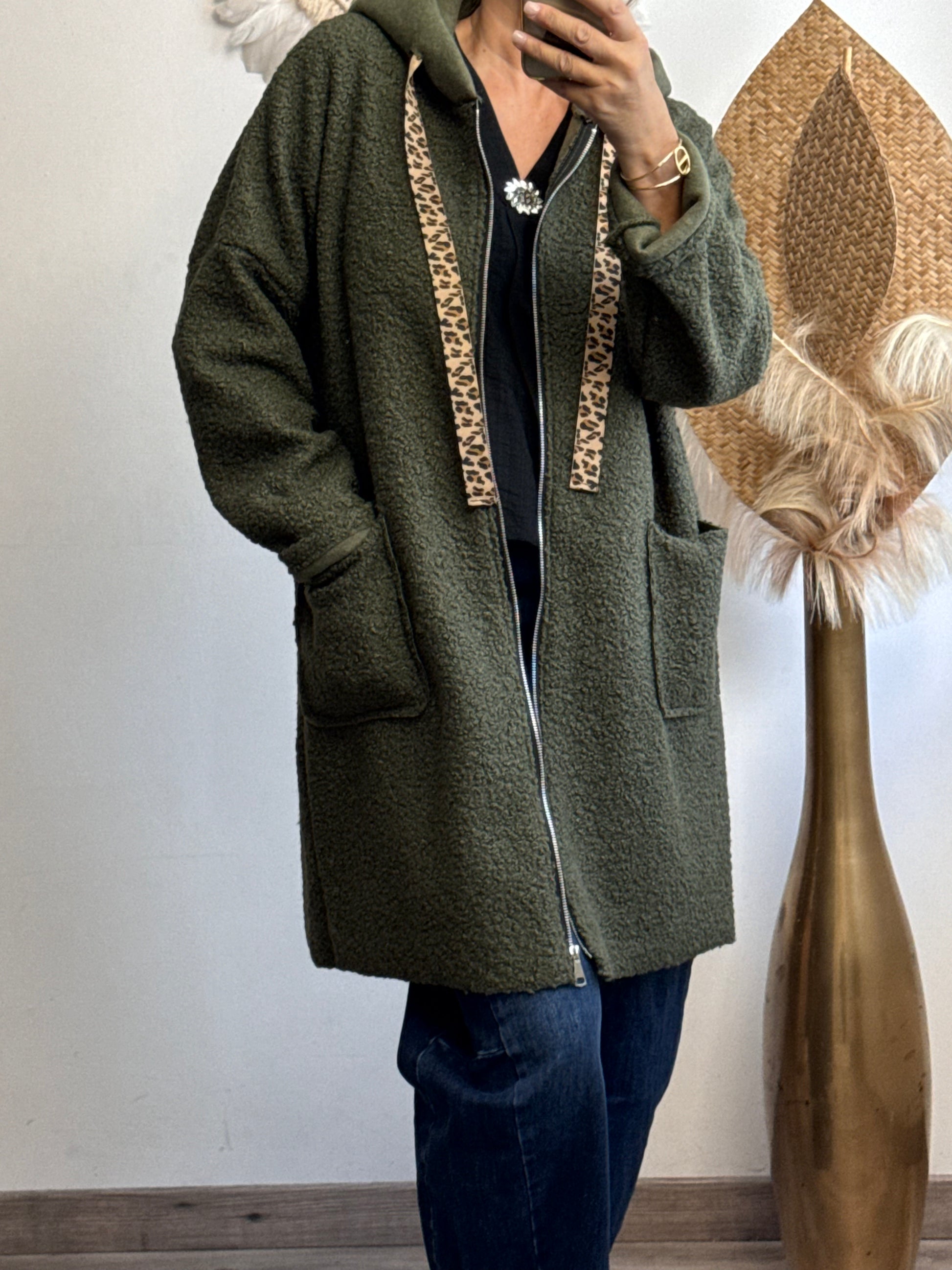 Manteau Jules kaki