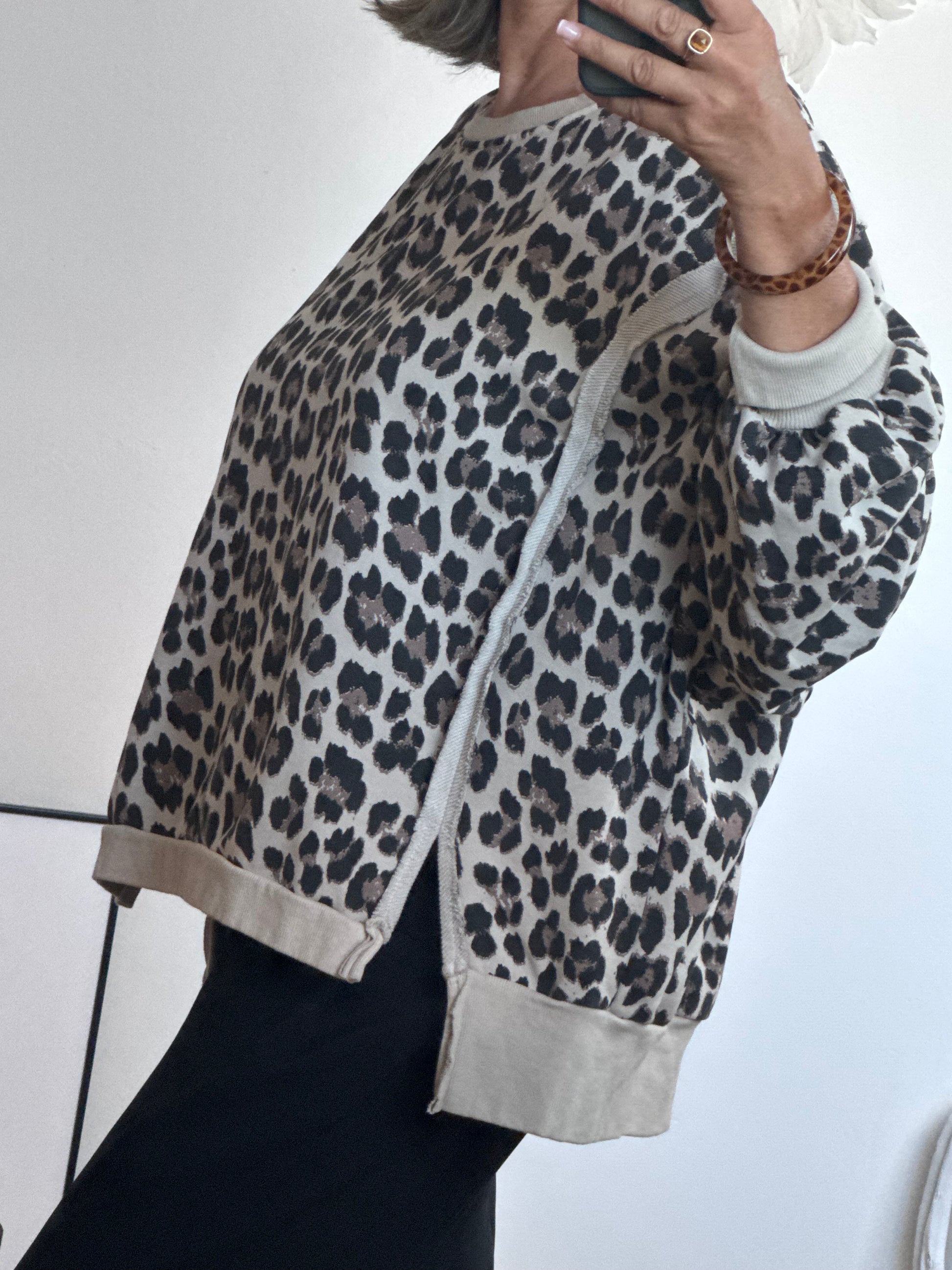 Sweat-shirt oversize LEO TU 38/50