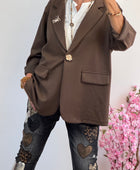 Blazer marron Augustin TU 44/48