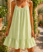 Robe d’été en coton multiples imprimés du 1 au 9