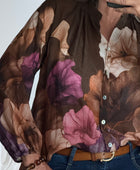 Blouse Lola marron