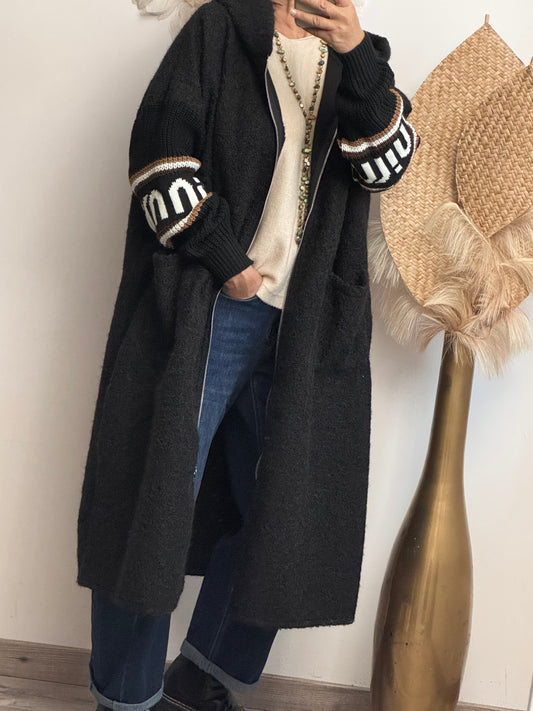 Manteau Esteban noir