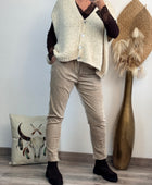 Pantalon Lucas beige