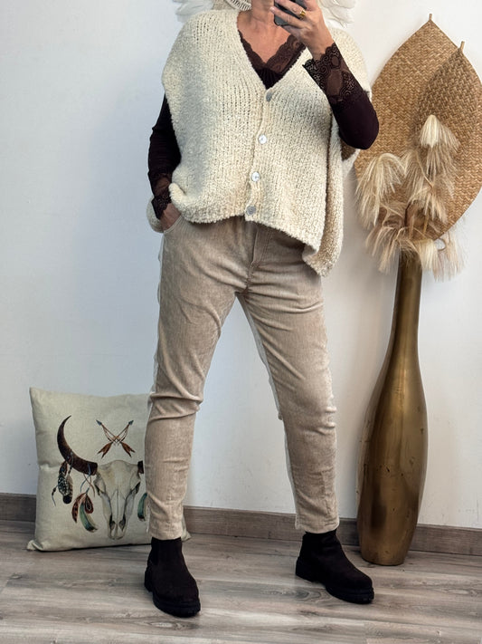 Pantalon Lucas beige