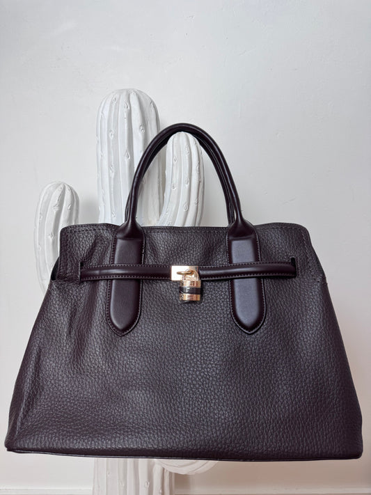 Sac à main marron