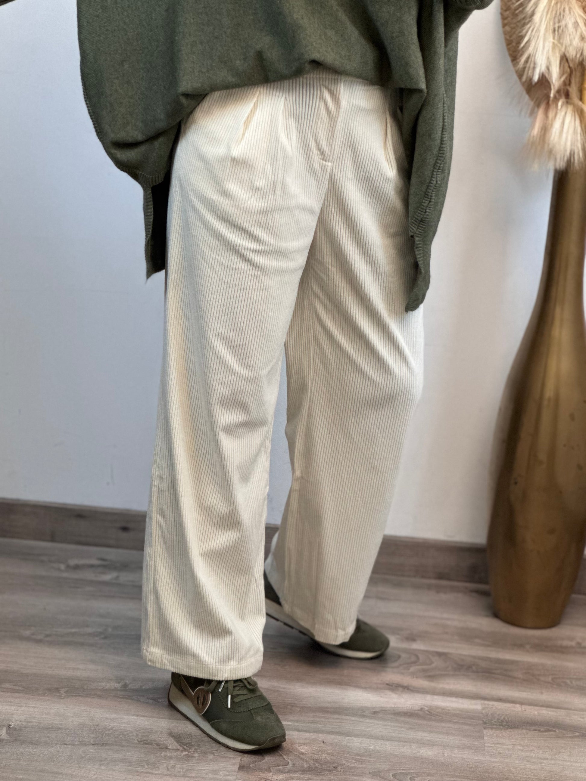 Pantalon crème cocooning
