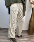 Pantalon crème cocooning