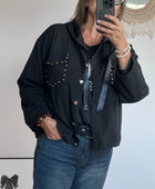 Veste casuel Gold noir