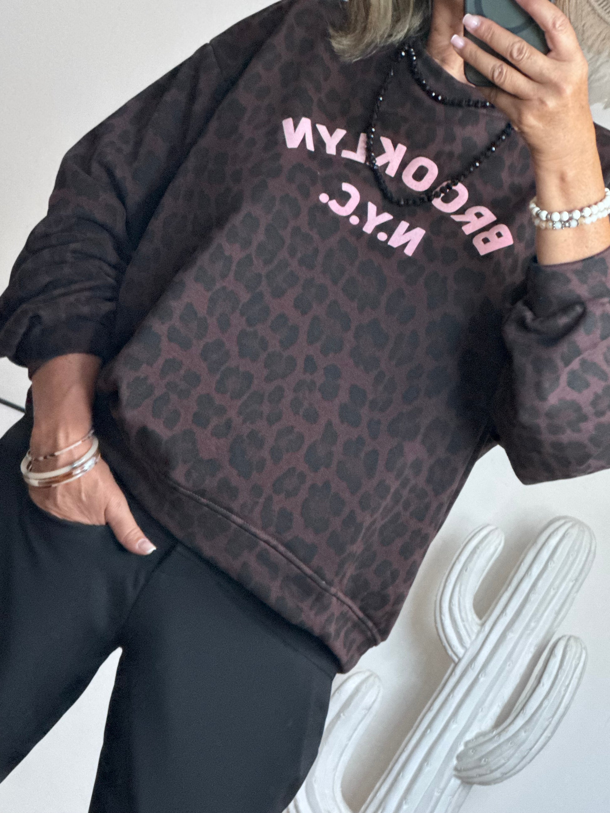 Sweat-shirt Léo Brooklin TU 38/48