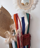 Sac cuir véritable brique