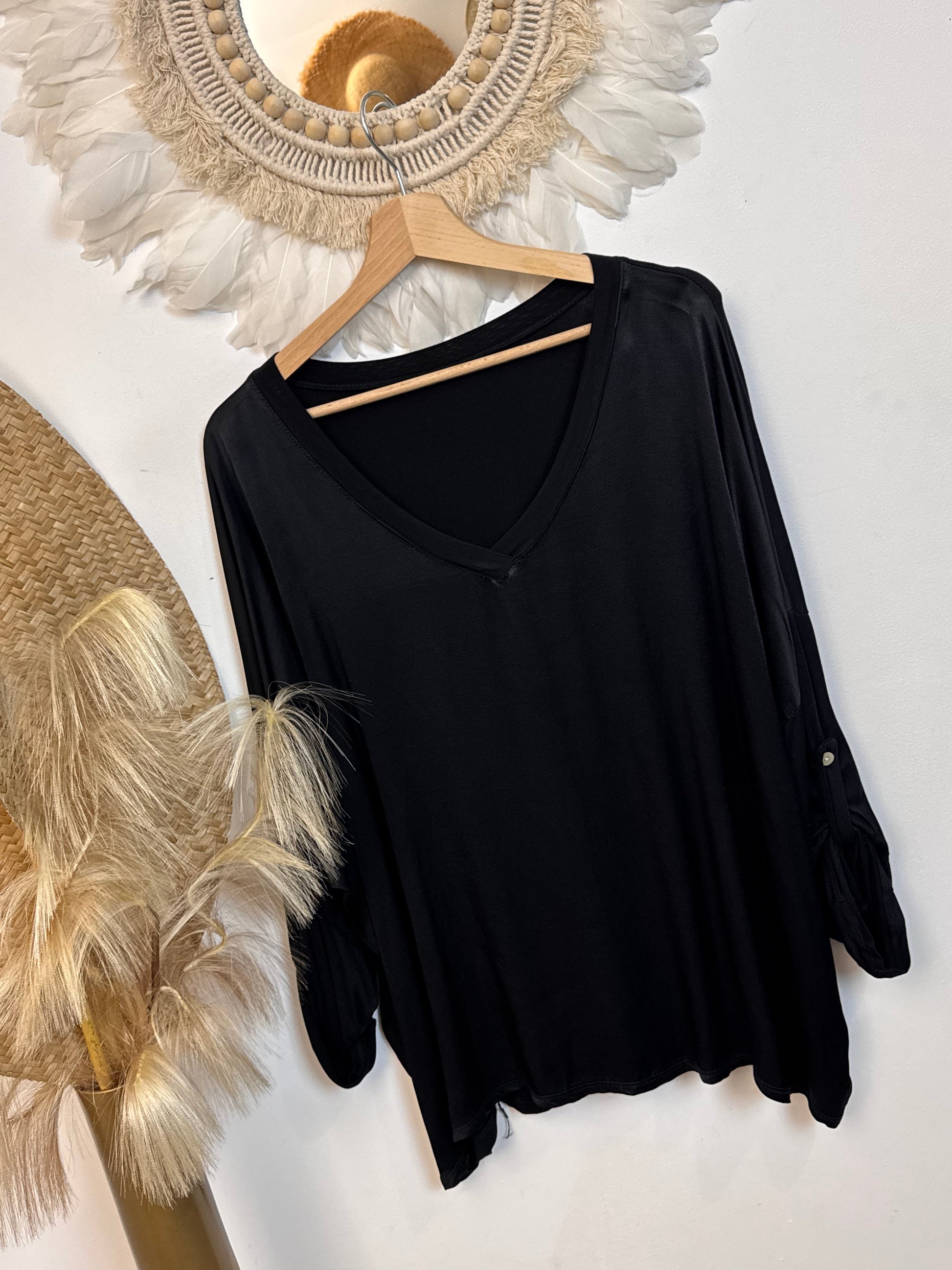 Haut bi matière noir