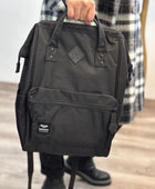 Sac à dos noir multifonctions