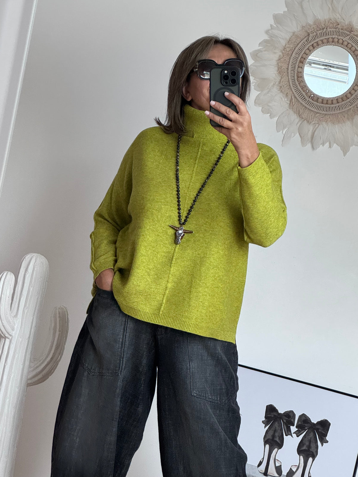 Pull So Chic vert
