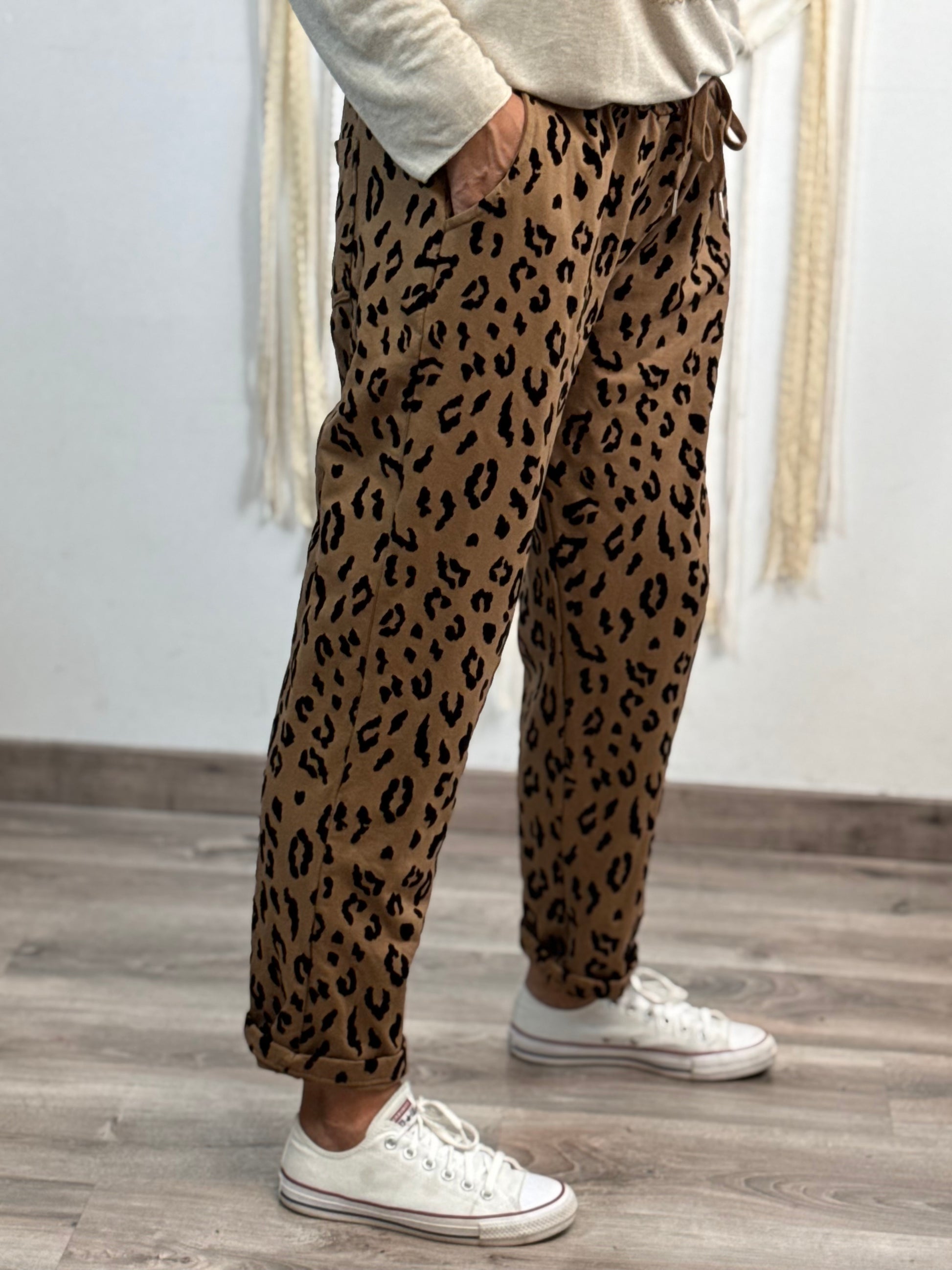 Pantalon Léo velours noir TU 42/48