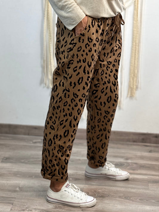 Pantalon Léo velours noir TU 42/48