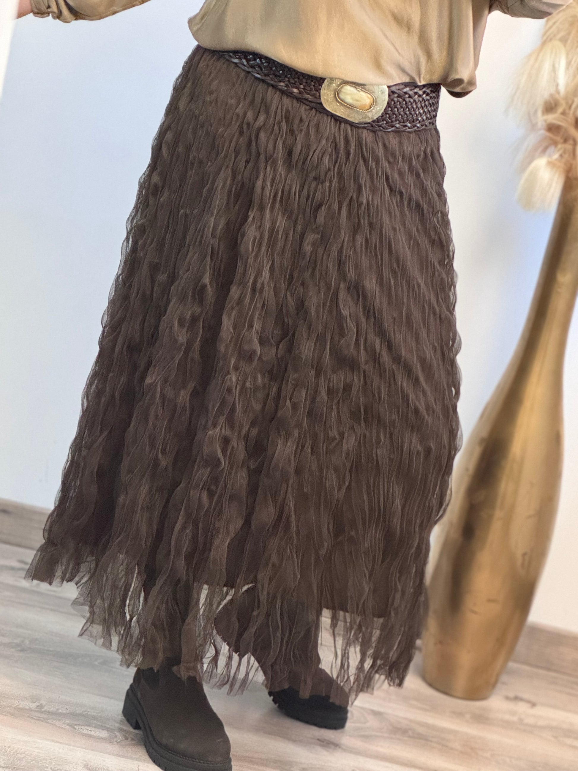 Jupe tulle marron TU 38/46