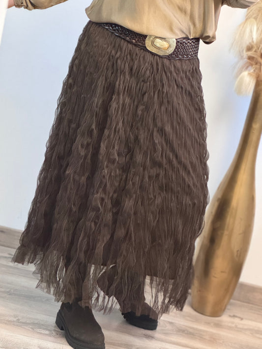 Jupe tulle marron TU 38/46