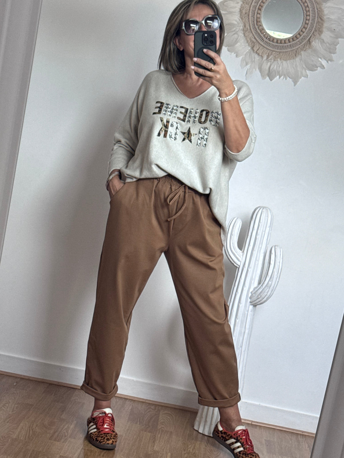 Pantalon Charly camel TU 42/50
