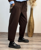 Pantalon Sacha marron TU 42/50