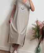 Robe teeshirt beige TU 38/46