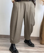 Pantalon balloon Lucas taupe TU 36/42
