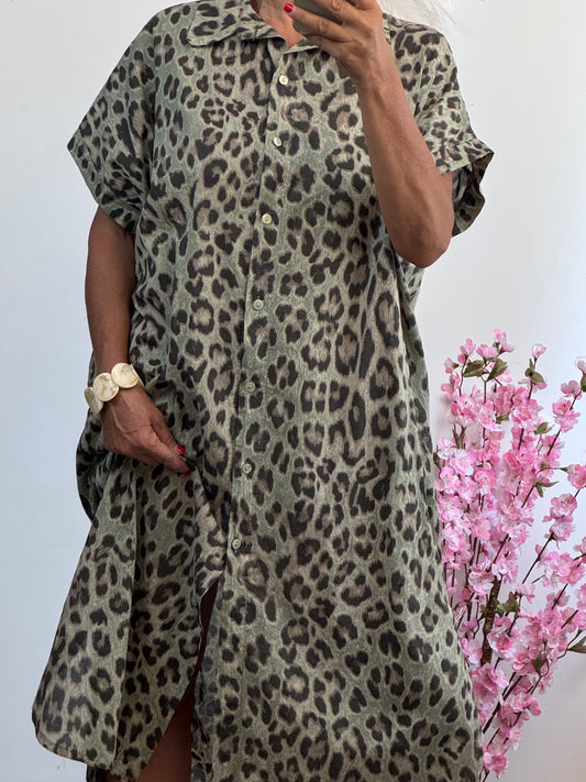 Robe Ibiza Léo kaki