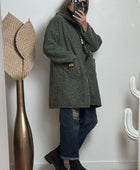 Manteau moumoute kaki