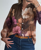 Blouse Lola marron