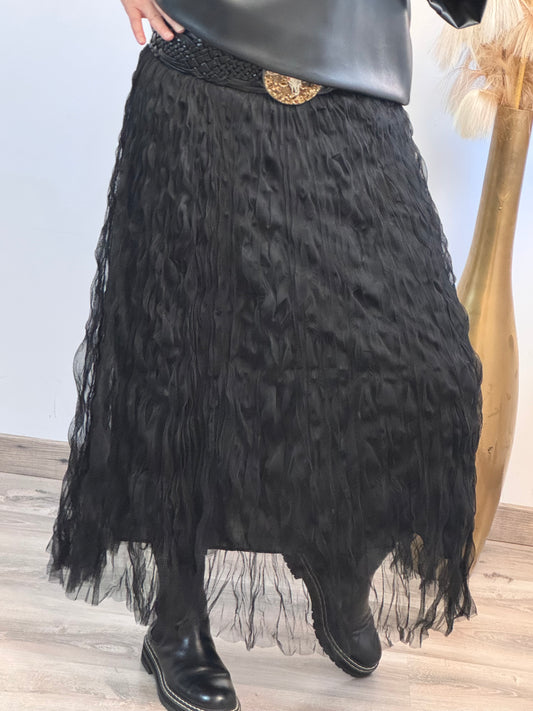 Jupe tulle noire TU 38/46