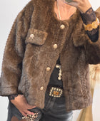 Veste fausse fourrure Coline