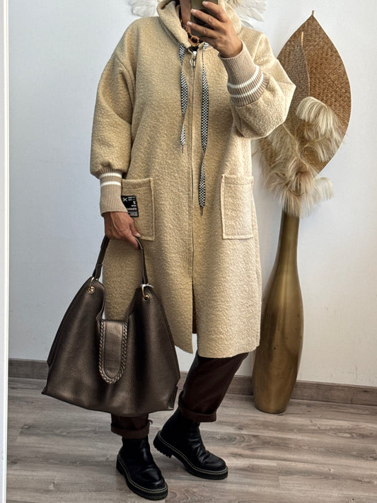 Manteau Octave beige