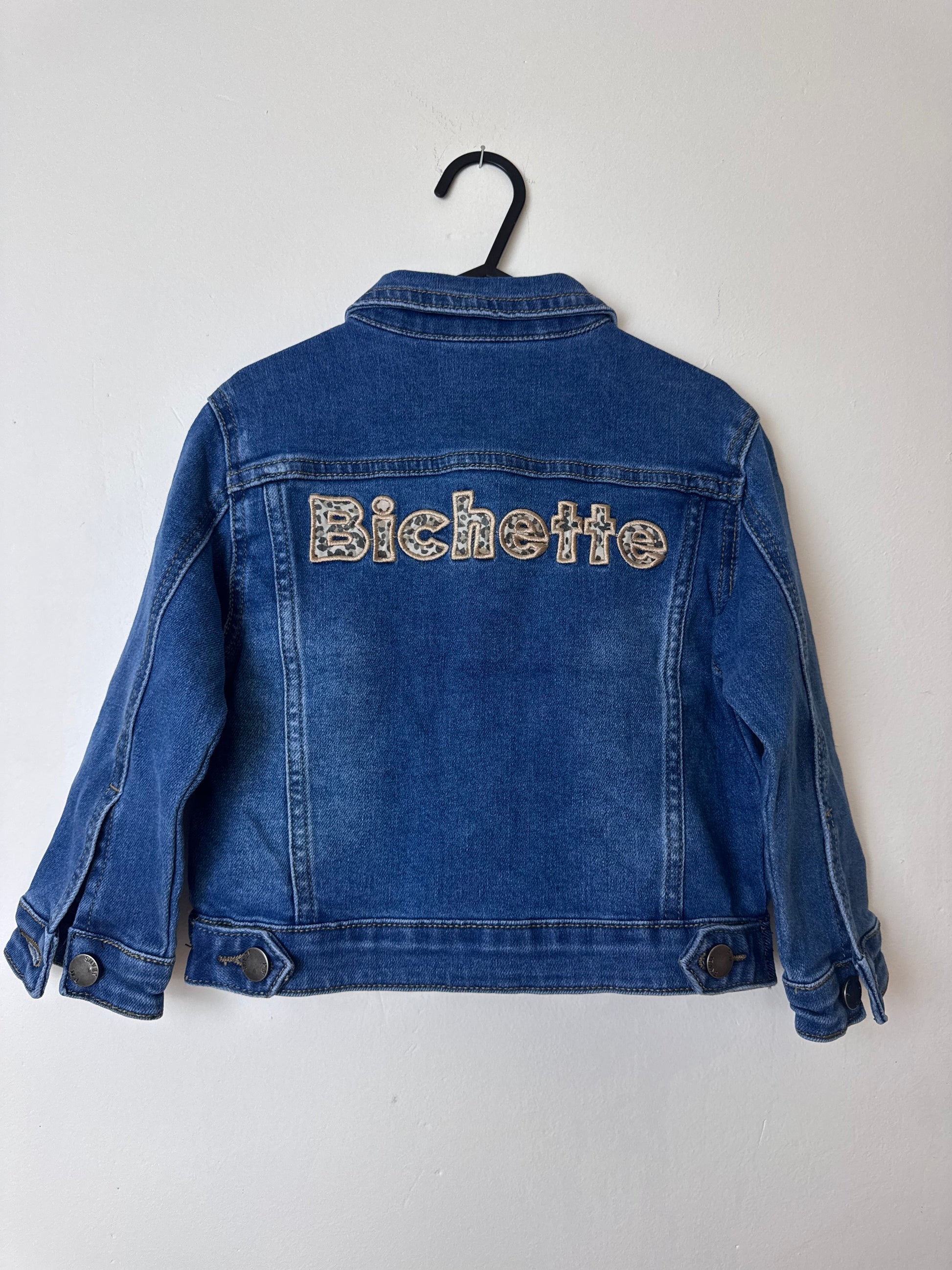 Blouson jeans bichette enfants du 2 au 16 ans
