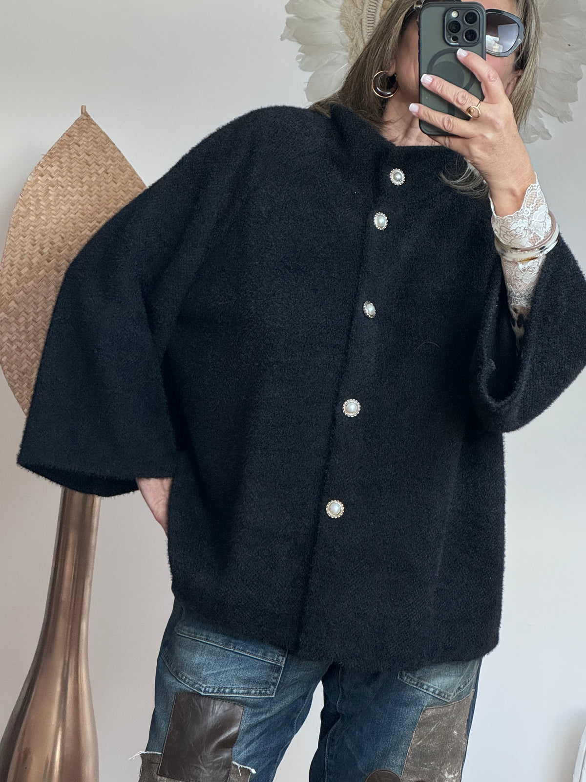 Veste Agathe noire