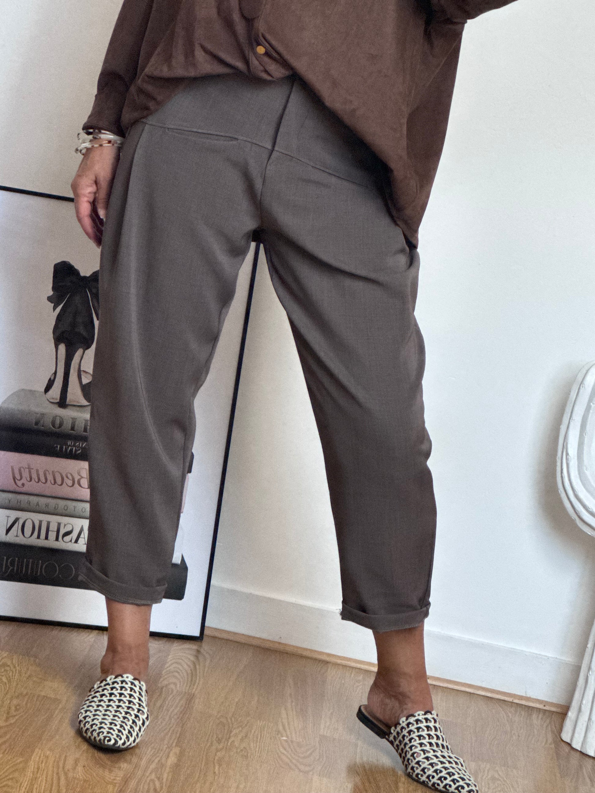 Pantalon Gabriel taupe TU 36/42