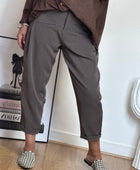 Pantalon Gabriel taupe TU 36/42