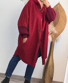 Manteau Marceau bordeaux