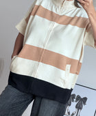 Pull Romy crème jolie forme