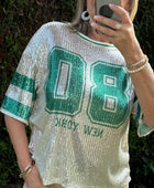 Teeshirt sequins 80 New York