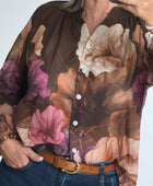 Blouse Lola marron