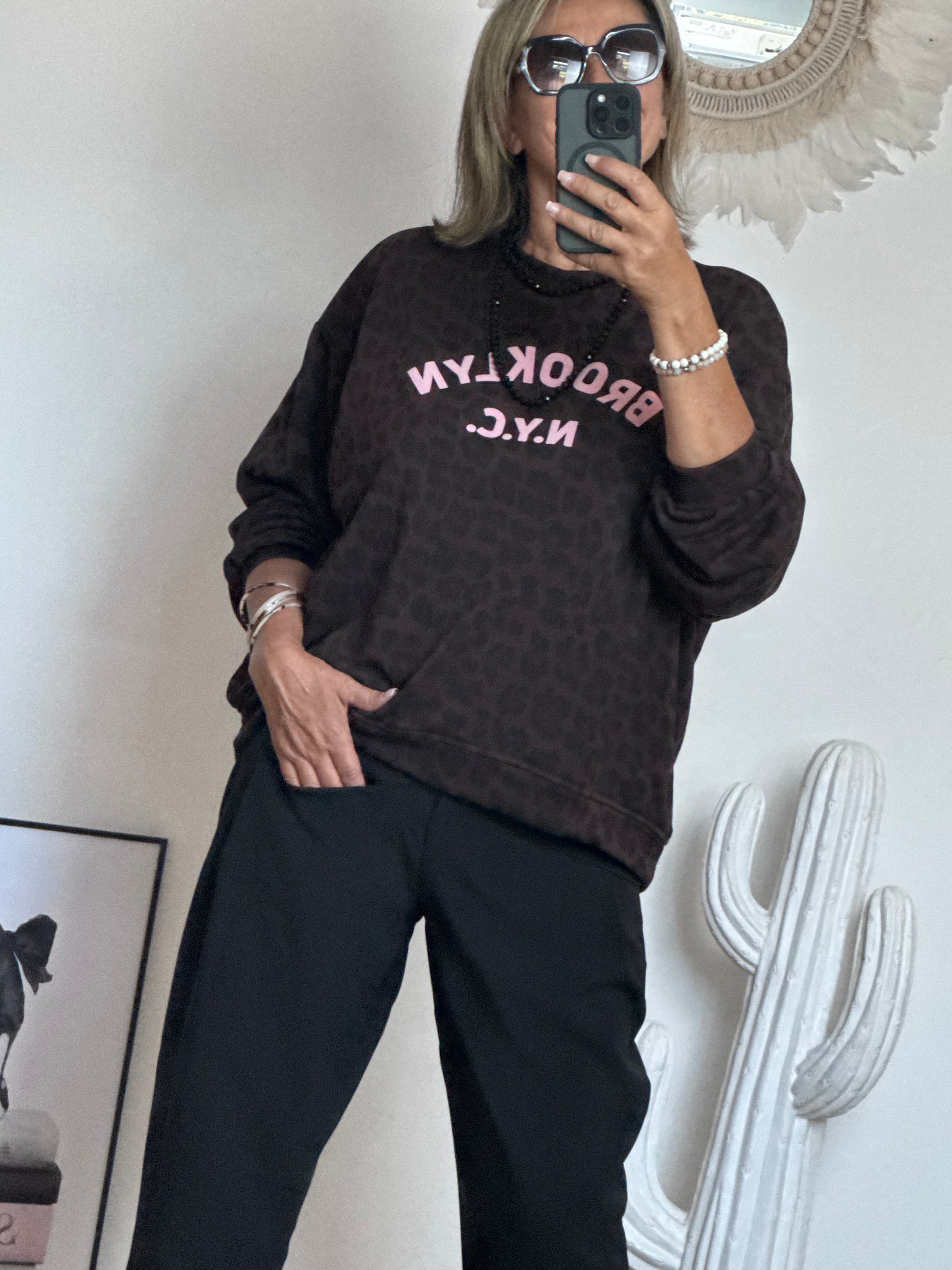 Sweat-shirt Léo Brooklin TU 38/48
