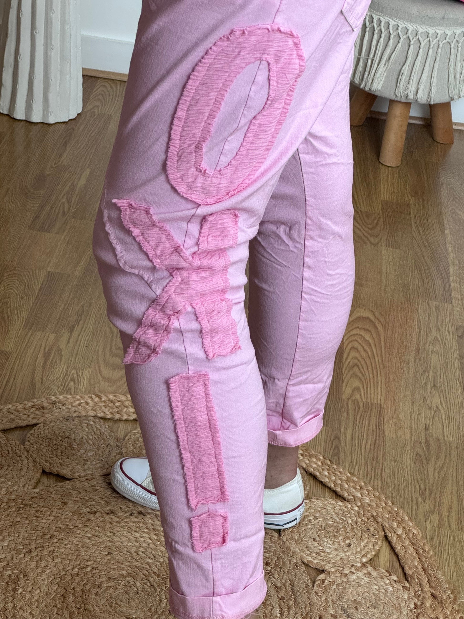 Pantalon saroual rose OK!