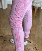 Pantalon saroual rose OK!