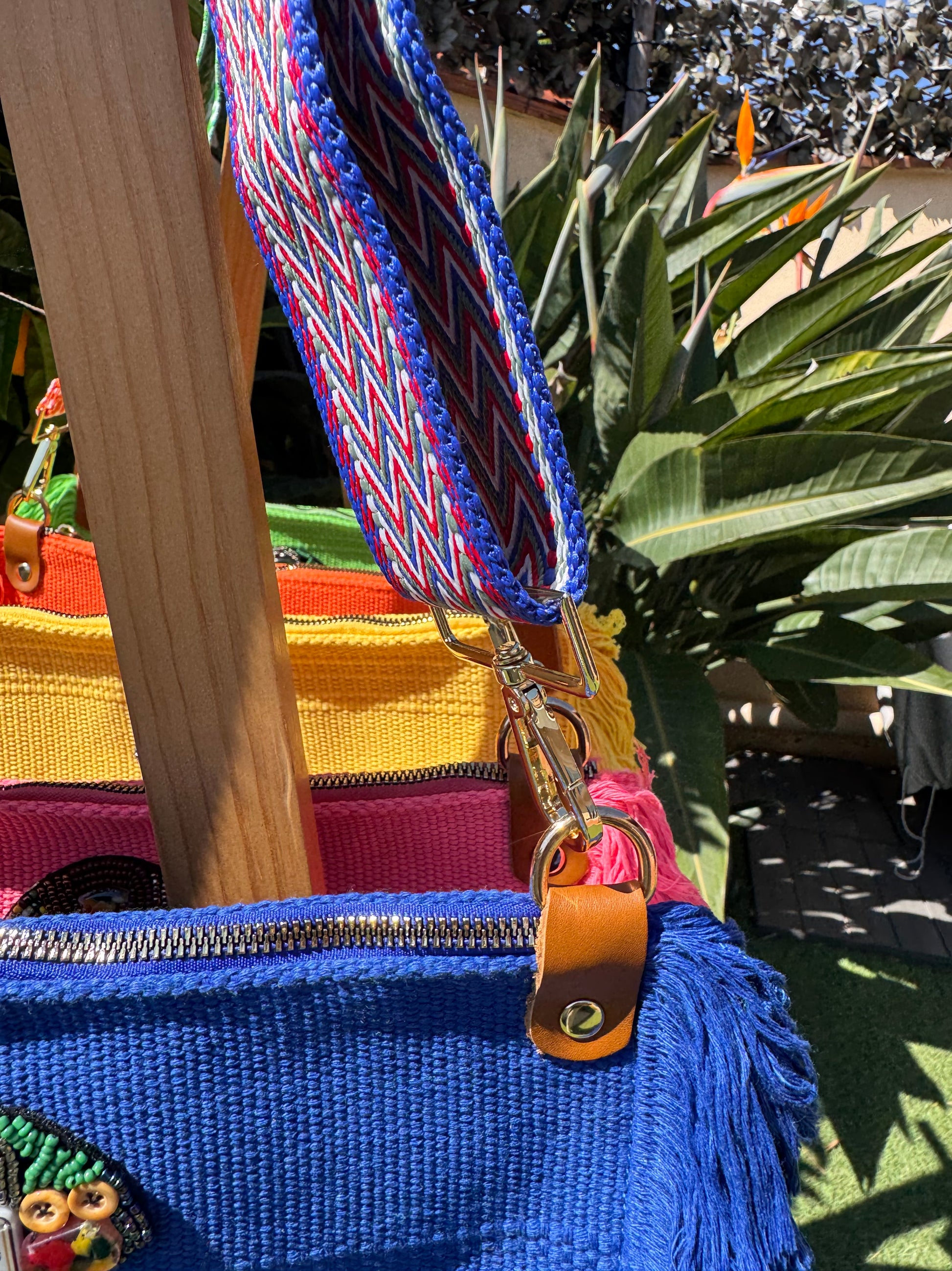 Sac bohème bleu