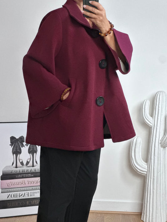 Veste Kennedy bordeaux TU 40/50